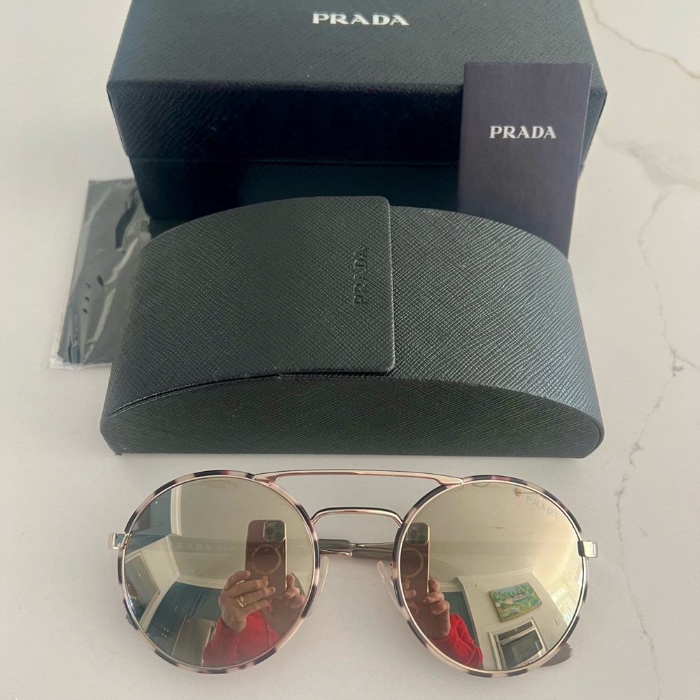 Prada women’s aviator sunglasses